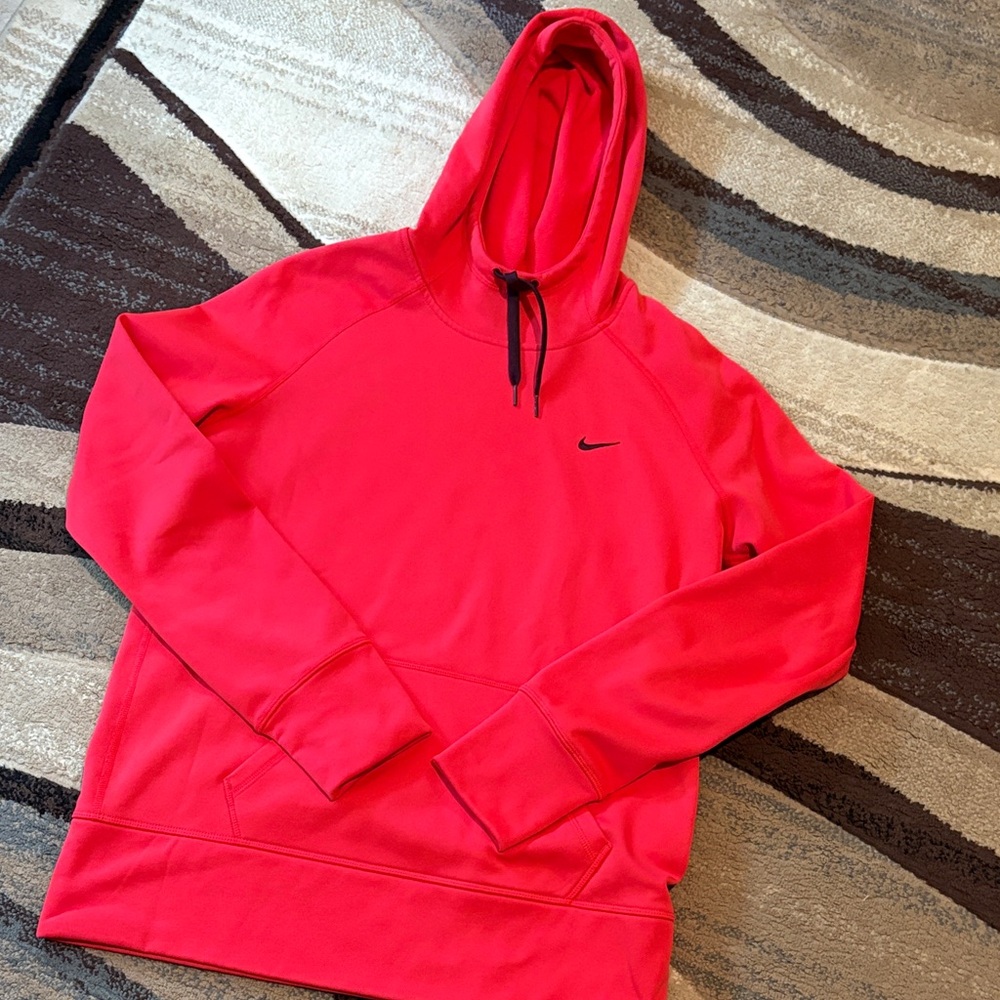 Nike Bright Red Pullover Hoodie